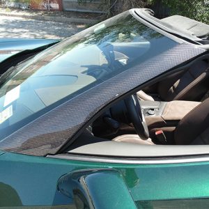 C7 14-UP Lamination Black Carbon Exterior A-Pillar Frame, 2 pcs/set (Core Exchange) (Starting from $950.00 + Refundable Core Charge $300.00) (High Gloss or Matte Finish)