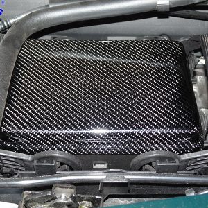 C7 14-UP Lamination Black Carbon Fuse Box Cover (Overlay) (High Gloss or Matte Finish)